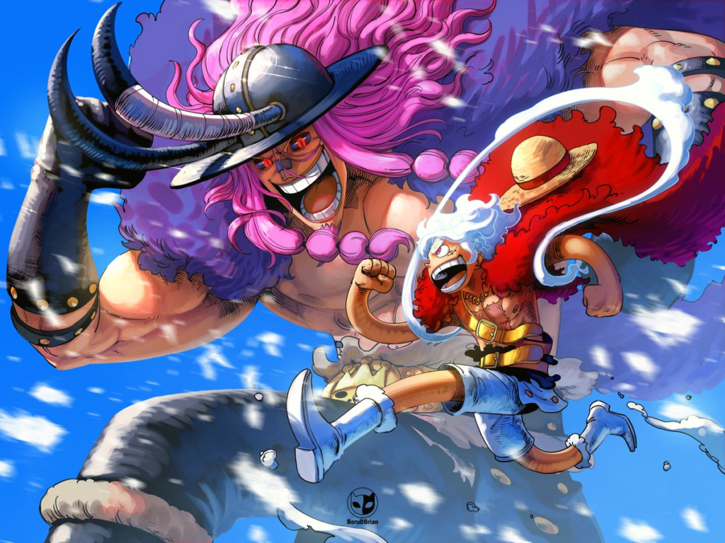 Luffy e Loki di One Piece ballano al ritmo dei tamburi della liberazione