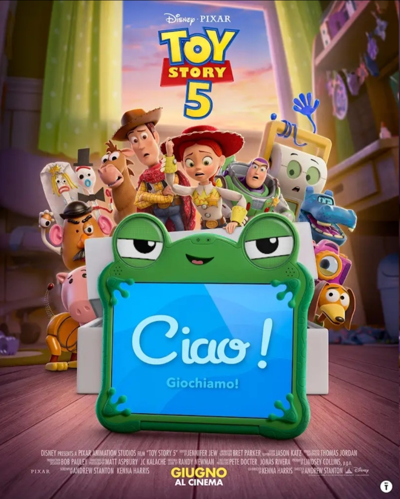 Poster ufficiale di Toy Story 5