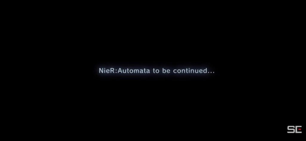 nier automata to be continued
