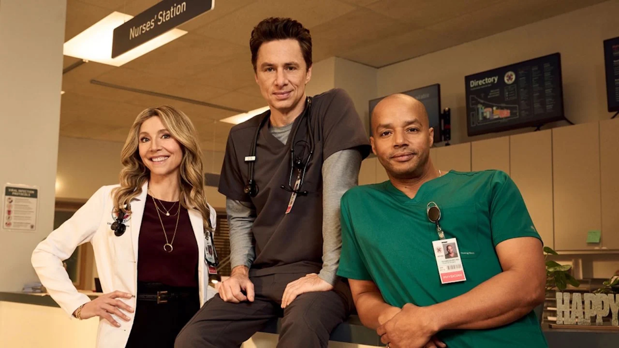i protagonisti di scrubs