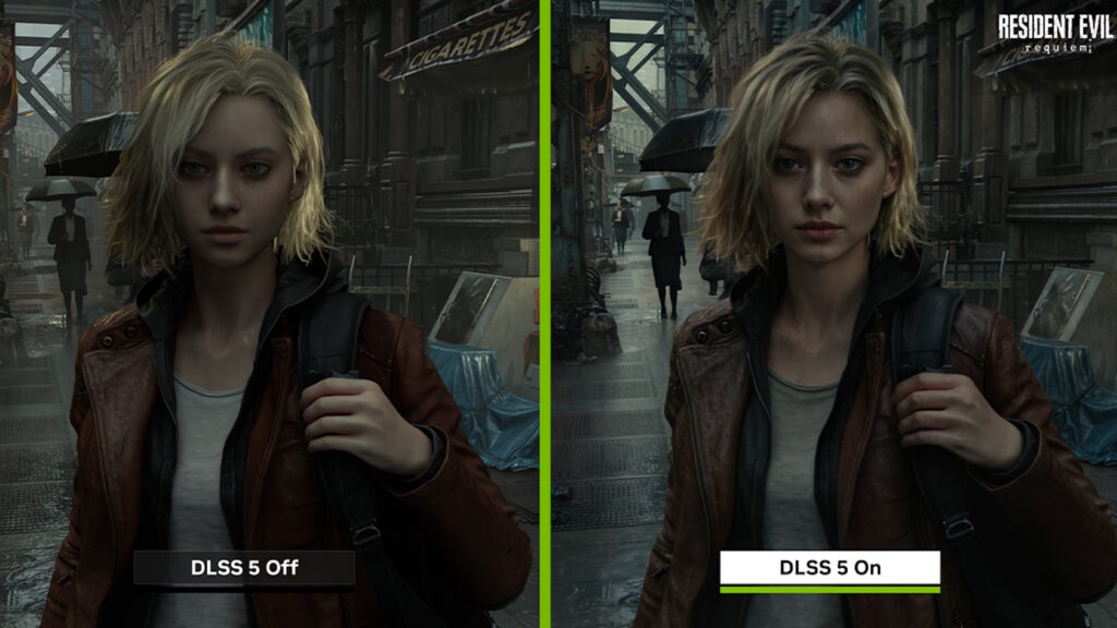 NVIDIA DLSS 5 su resident evil requiem