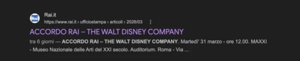 Rai e Disney hanno stretto un misterioso accordo per lo streaming? 2 image 6 3