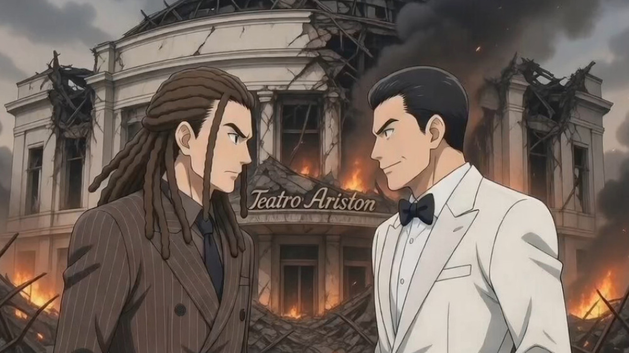 sal da vinci e sayf in versione anime