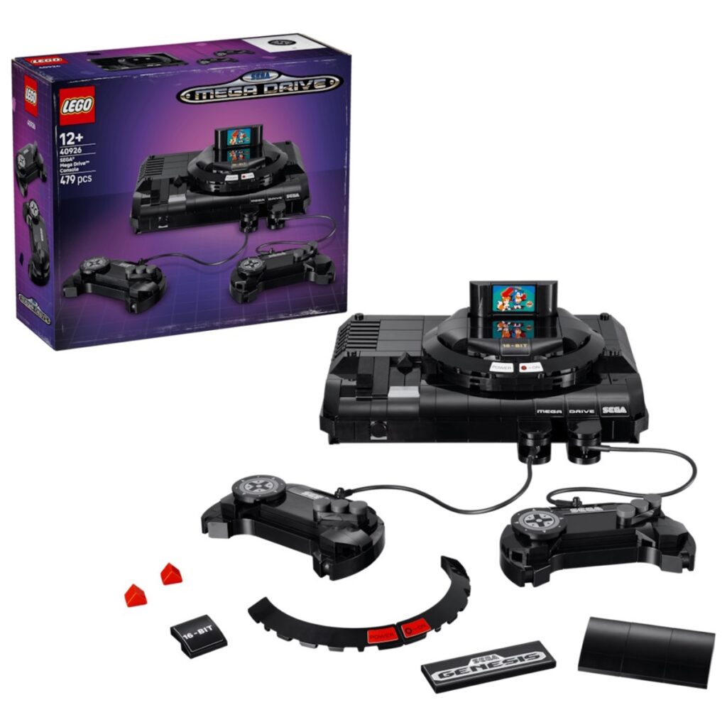 LEGO SEGA Mega Drive console accessori e scatola 1